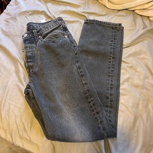Black Levi 501 Jeans
